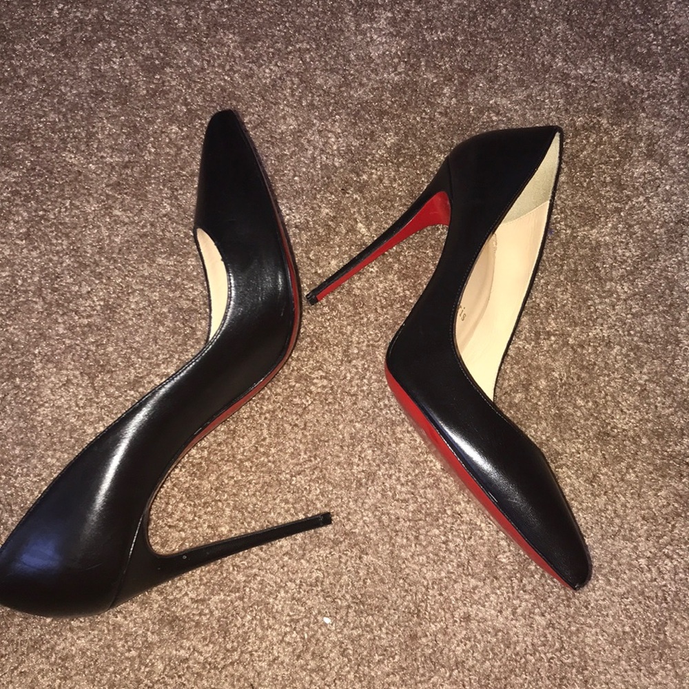 Christian Louboutin black pumps